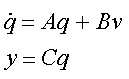 State-space description of a linear system