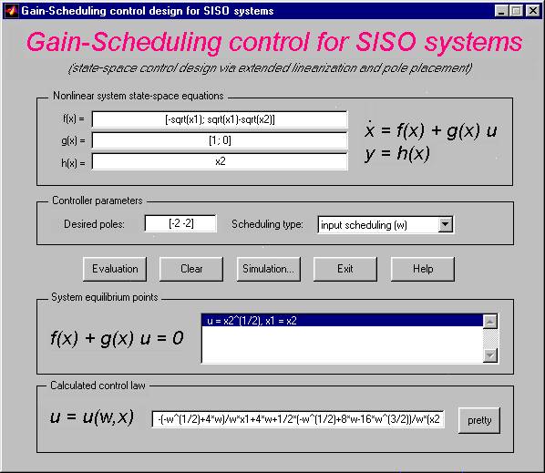 GUI of the 'ProgZos' application